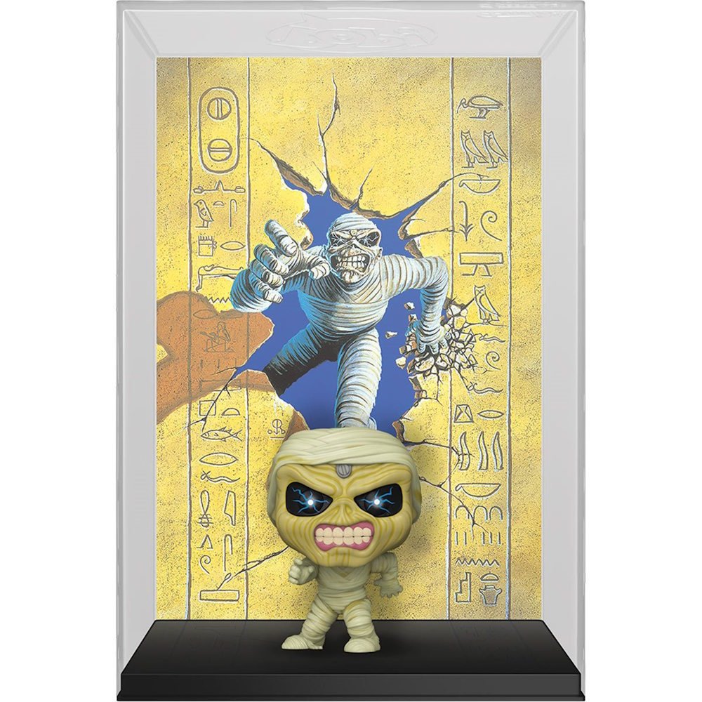 【予約商品】 IRON MAIDEN アイアンメイデン (結成 50周年 ) - Powerslave Mummy Eddie Funko Pop! Album Figure 09 with Case / フィギュア・人形 - PGS